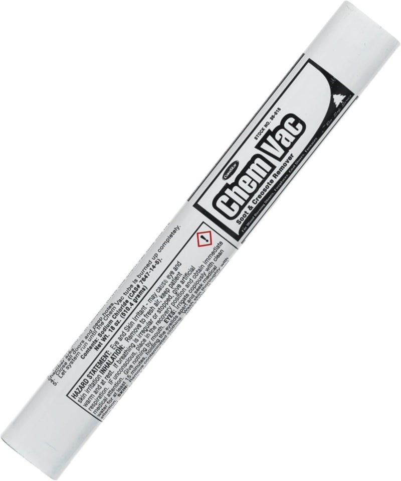 Comstar Chem Vac Soot Remover Sticks, The Original Soot Stick, Fast-Acting Boiler & Furnace Cleaner, Removes Soot & Creosote, Boosts Heating Efficiency, Quick & Easy Drop-in Use, 1 Stick (35-515) - Image 1